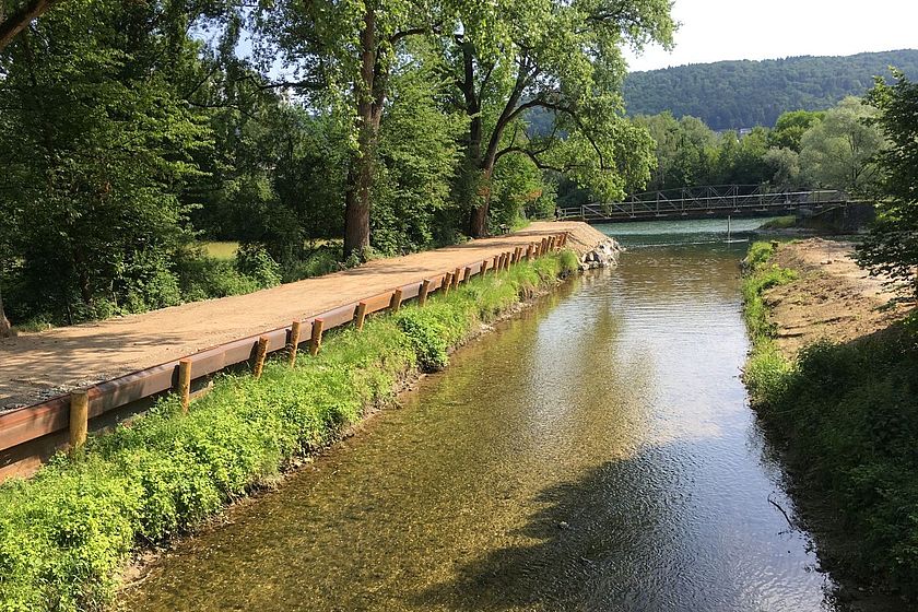 Massnahmen zur Aufwertung des Erholungsraums an der Limmat