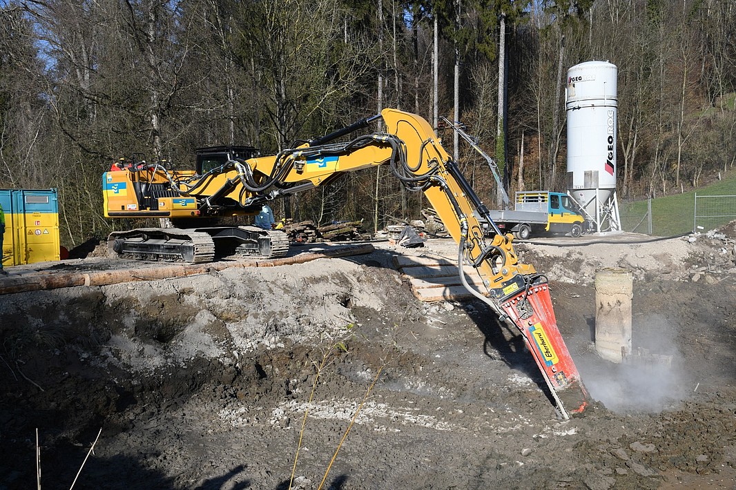 Stabilisierung von Sedimenten