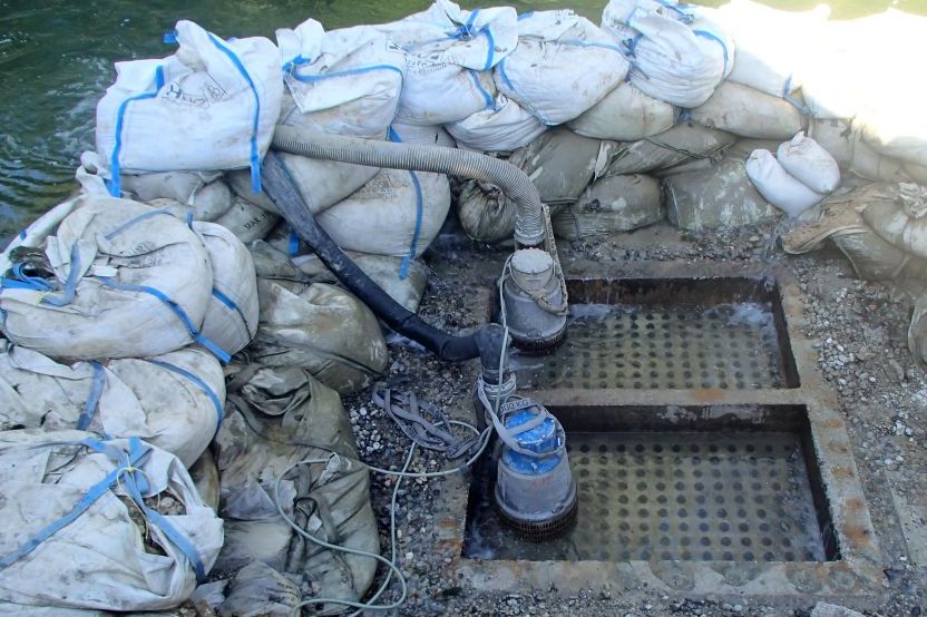 Sanierung einer Wasserfassungen bei Glattbrugg